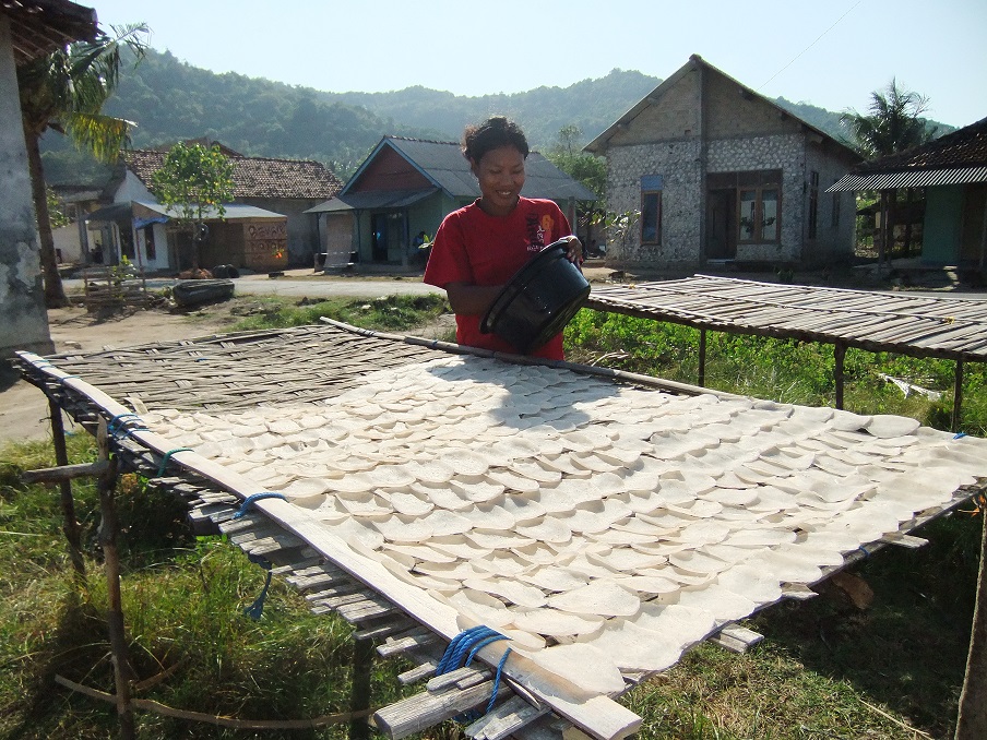 Sun drying in Malaysia