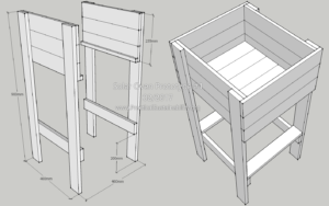 Solar oven frame plans.