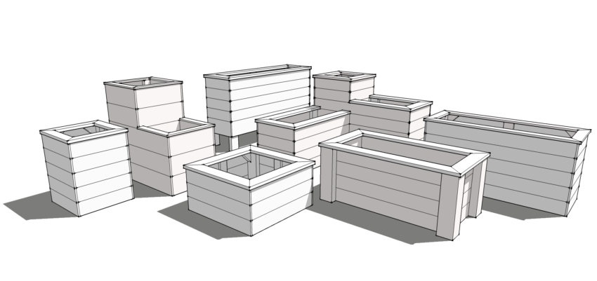 3d garden box planner