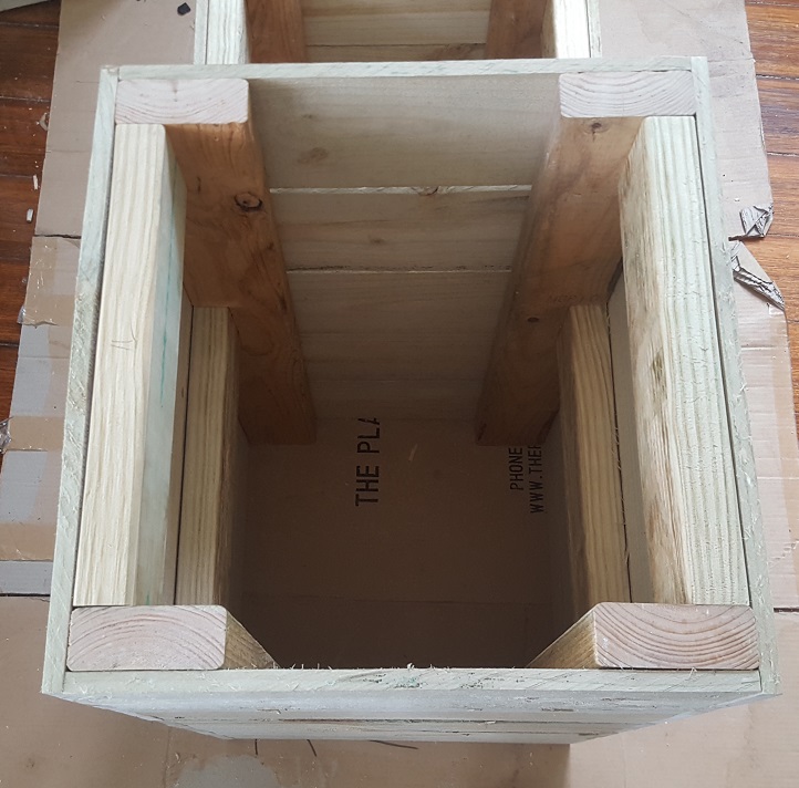 two level planter box step 19